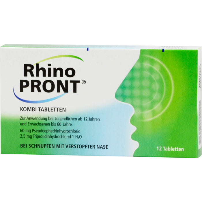 RhinoPRONT Kombi Tabletten, 12 St. Tabletten