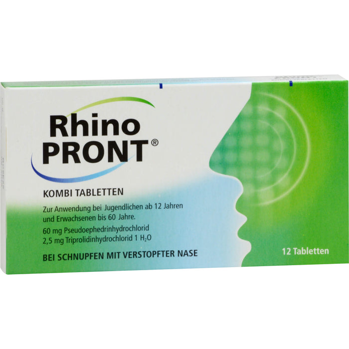 RhinoPRONT Kombi Tabletten, 12 St. Tabletten