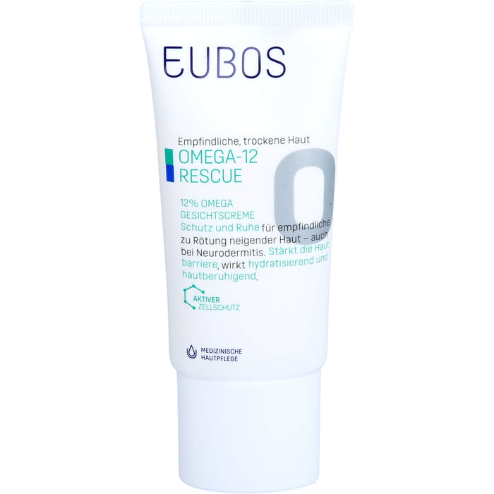 EUBOS Empfindliche Haut Omega 3-6-9 Gesichtscreme, 50 ml CRE