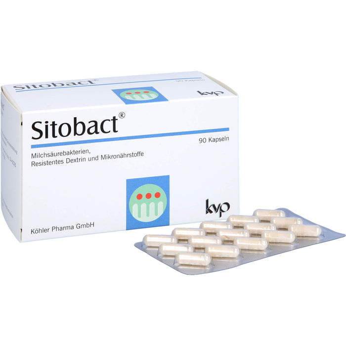 Sitobact Kapseln mit Milchsäurebakterien, 90 pcs. Capsules