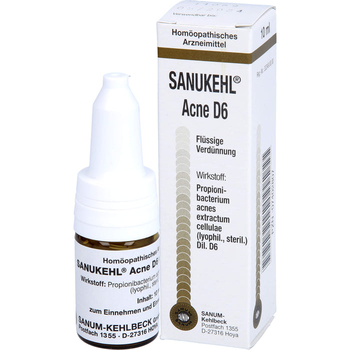 Sanukehl Acne D 6 Tropf., 10 ml TRO