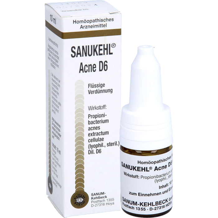 Sanukehl Acne D 6 Tropf., 10 ml TRO