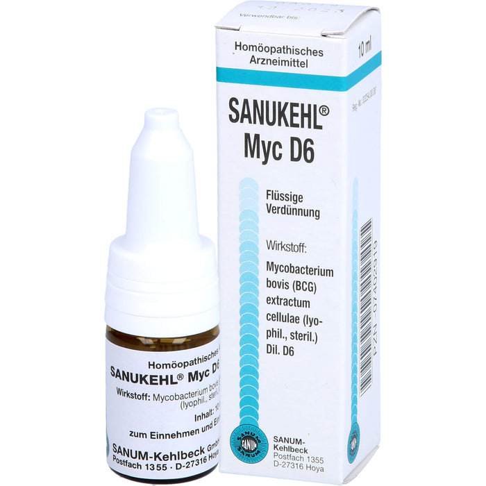 SANUKEHL Myc D6 flüssige Verdünnung, 10 ml Lösung