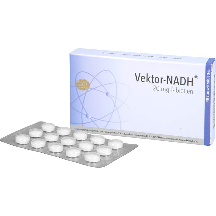 VEKTOR NADH 20mg, 30 St LUT