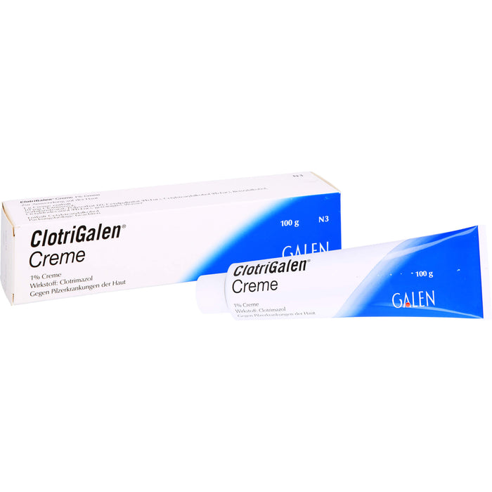 Clotrigalen Creme bei Pilzerkrankungen der Haut, 100 g Crème