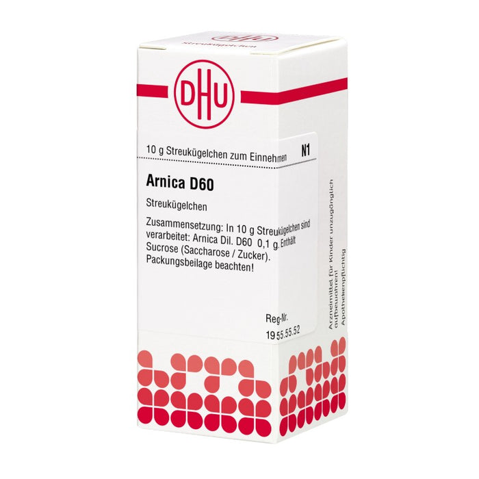 DHU Arnica D60 Streukügelchen, 10 g Globules