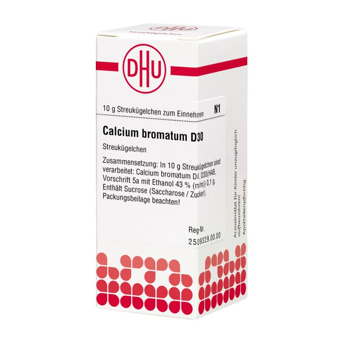 Calcium bromatum D30 DHU Globuli, 10 g Globuli