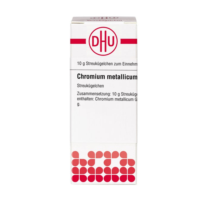 Chromium metallicum D12 DHU Globuli, 10 g Globuli