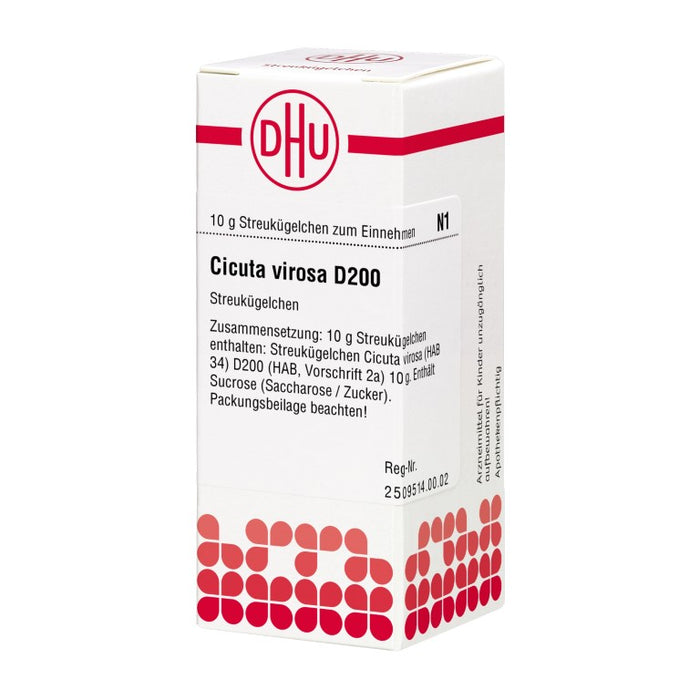 DHU Cicuta virosa D200 Streukügelchen, 10 g Globules