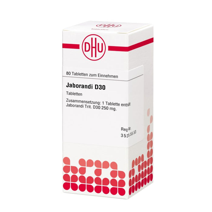 DHU Jaborandi D 30 Tabletten, 80 St. Tabletten