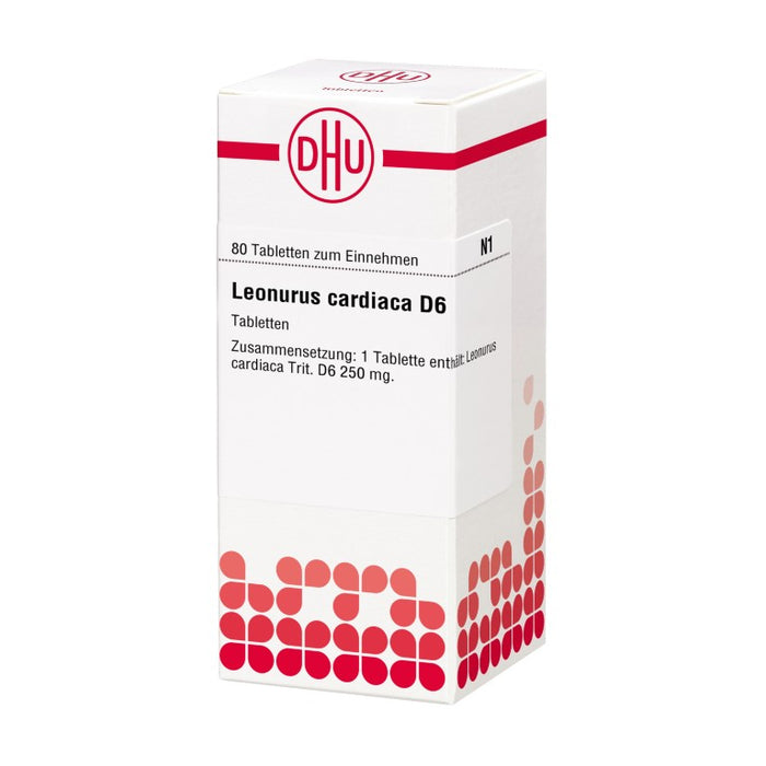 DHU Leonurus cardiaca D 6 Tabletten, 80 St. Tabletten