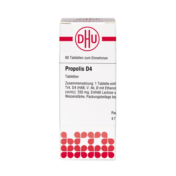 DHU Propolis D4 Tabletten, 80 pc Tablettes