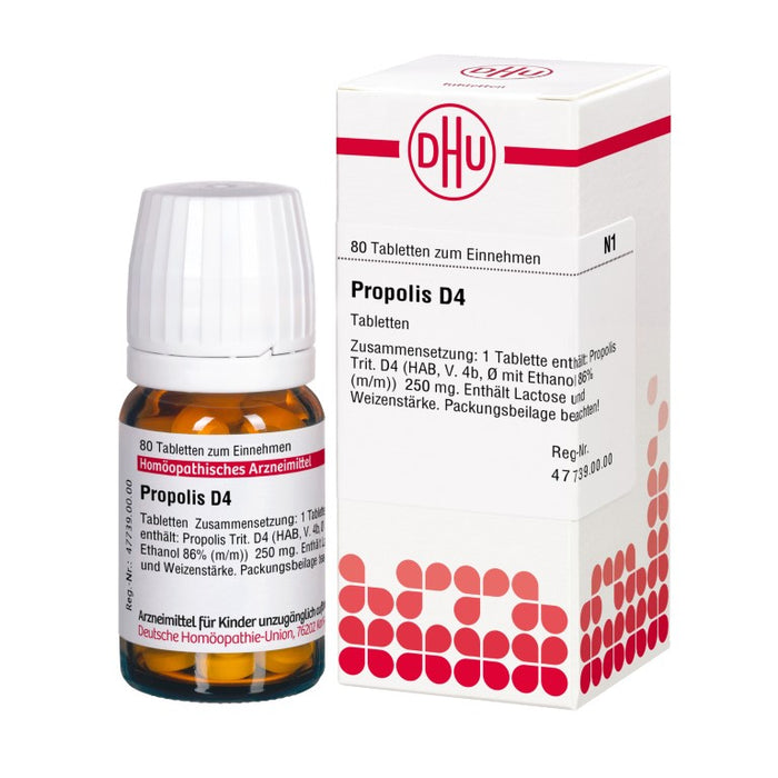 DHU Propolis D4 Tabletten, 80 pcs. Tablets