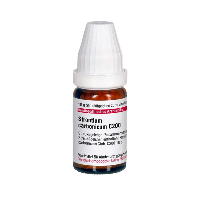 Strontium carbonicum C200 DHU Globuli, 10 g Globuli