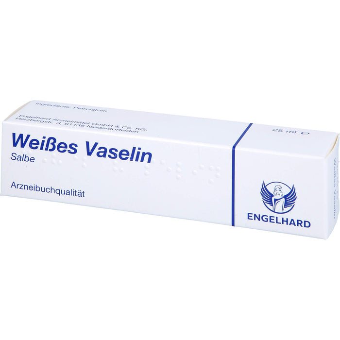 ENGELHARD ARZNEIMITTEL Weißes Vaselin Salbe, 25 ml Salbe