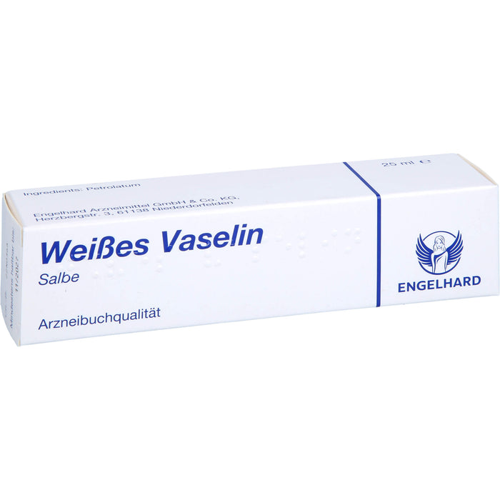 ENGELHARD ARZNEIMITTEL Weißes Vaselin Salbe, 25 ml Salbe