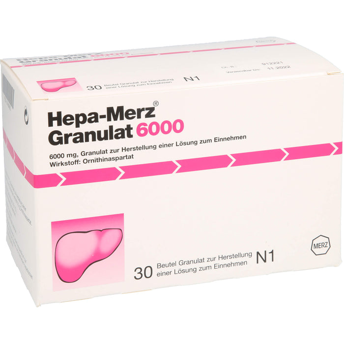 Hepa-Merz Granulat 6000 Lebertherapeutikum, 30 pcs. Sachets