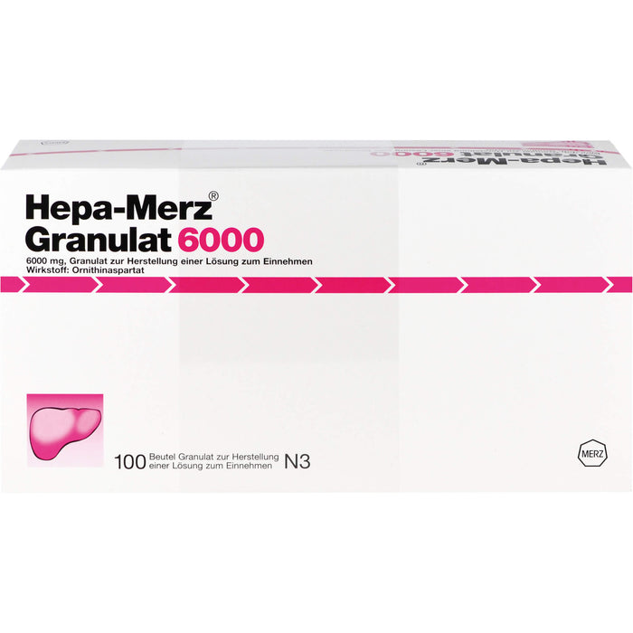 Hepa-Merz Granulat 6000 Lebertherapeutikum, 100 pcs. Sachets