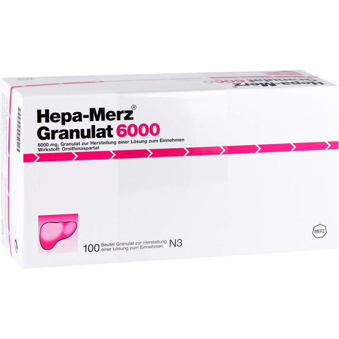 Hepa-Merz Granulat 6000 Lebertherapeutikum, 100 pcs. Sachets