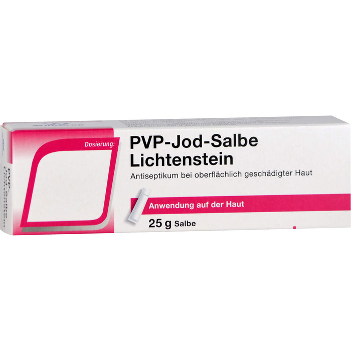 ZENTIVA PVP-Jod-Salbe Lichtenstein 100 mg/g, 25 g Onguent