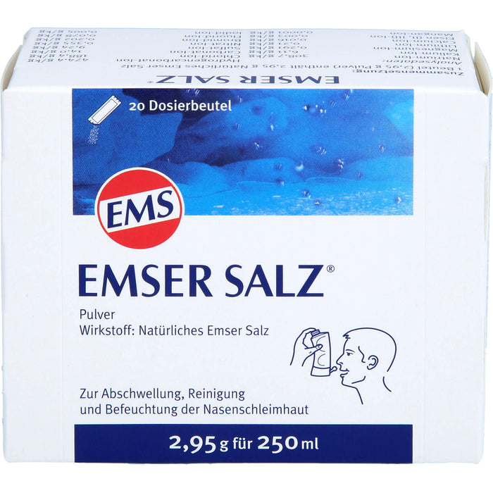 EMSER SALZ Dosierbeutel, 20 St. Beutel