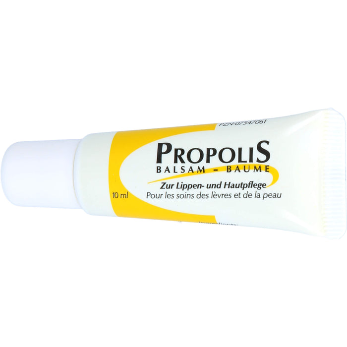 Propolis Lippenbalsam zur Pflege der Lippen und auch für kleinere, gereizte Hautpartien, 10 ml Cream