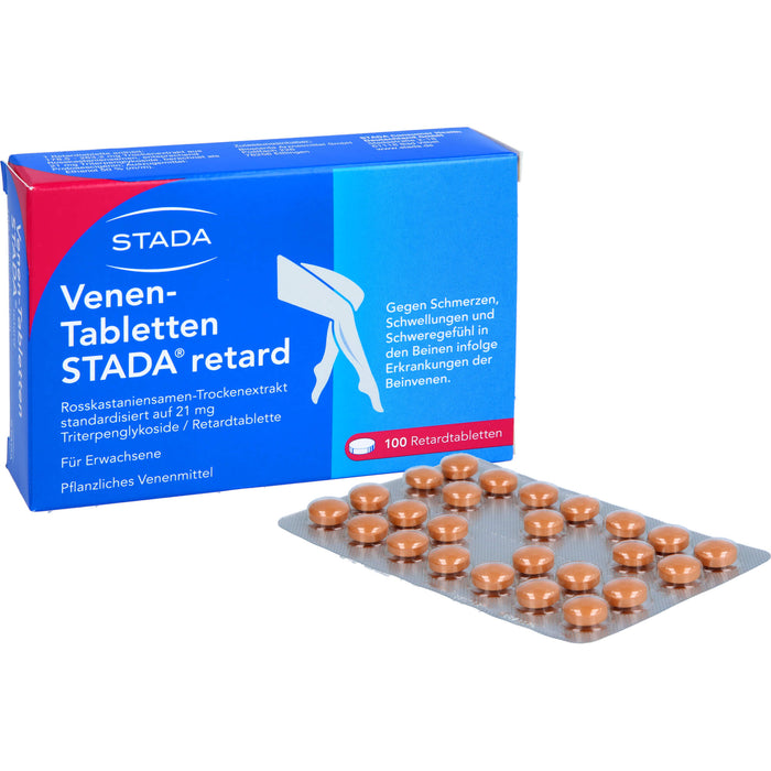 Venen-Tabletten STADA Retardtabletten, 100 pc Tablettes