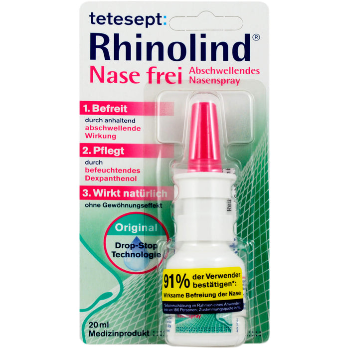 tetesept Rhinolind Abschwellendes Nasenspray, 20 ml Lösung