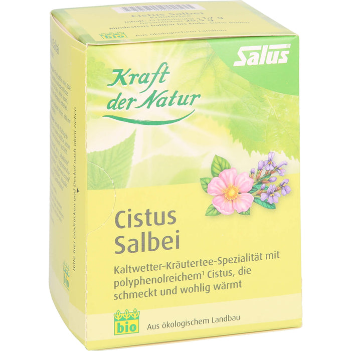 Cistus Salbei Kräutertee Kraft der Natur Salus, 15 St FBE