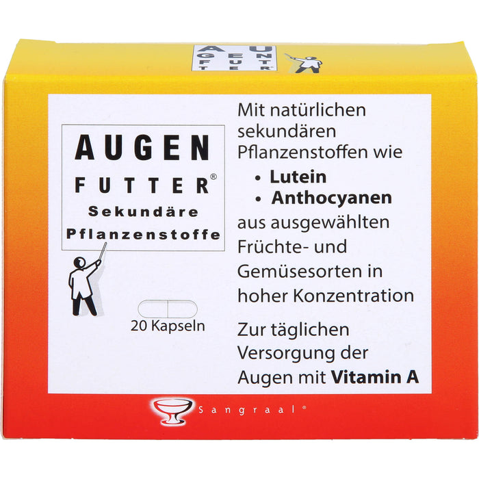 Augenfutter Sekundäre Pflanzenstoffe Kapseln, 20 pcs. Capsules