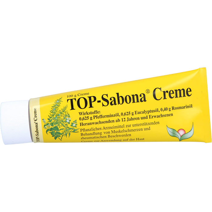 TOP Sabona Creme bei Muskelschmerzen und rheumatischen Beschwerden, 100 g Cream