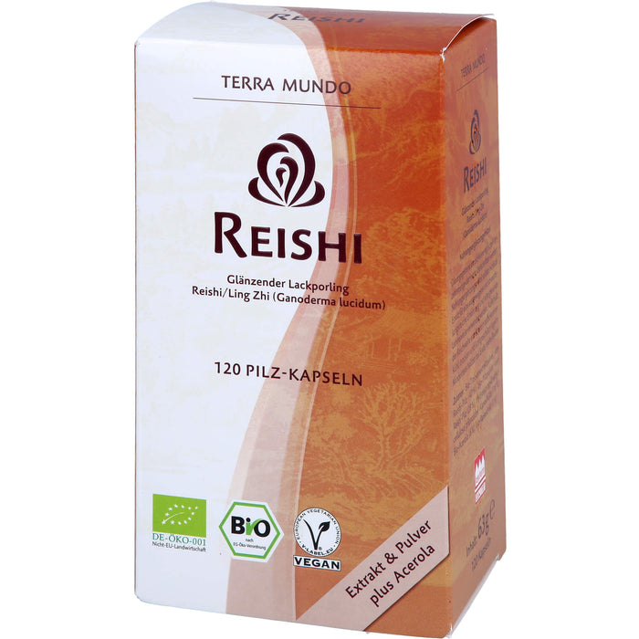 Terra Mundo Reishi Pilz Kapseln, 120 pc Capsules