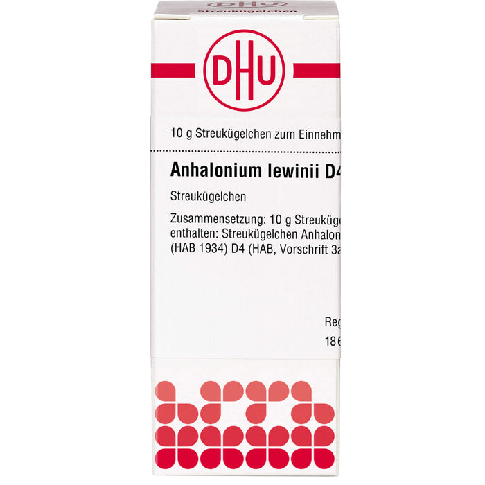 DHU Anhalonium lewinii D4 Streukügelchen, 10 g Globuli