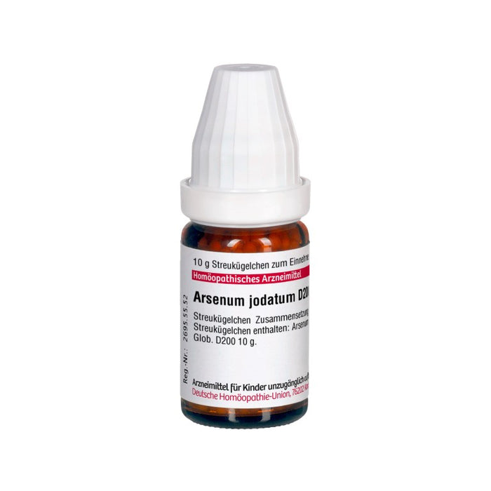 Arsenum jodatum D200 DHU Globuli, 10 g Globuli