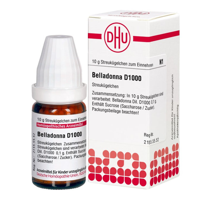 Belladonna D1000 DHU Globuli, 10 g Globuli