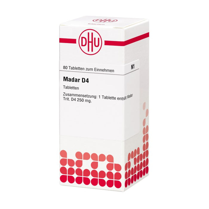 DHU Madar D 4 Tabletten, 80 St. Tabletten