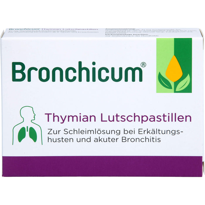 Bronchicum Thymian Lutschpastillen, 20 pcs. Tablets