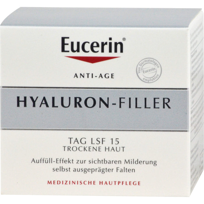 Eucerin Hyaluron-Filler Tagespflege für trockene Haut, 50 ml Crème