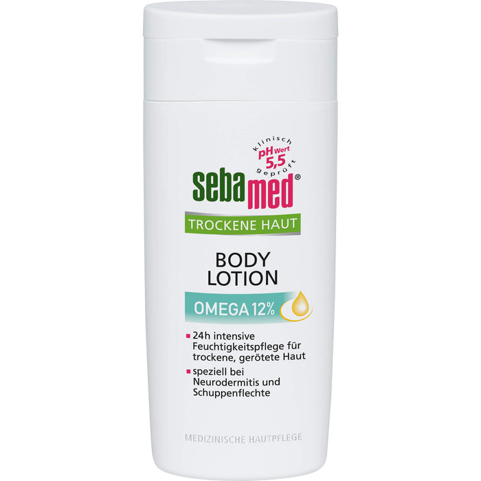 Sebamed Body Lotion für trockene Haut Omega 12%, 200 ml Lotion