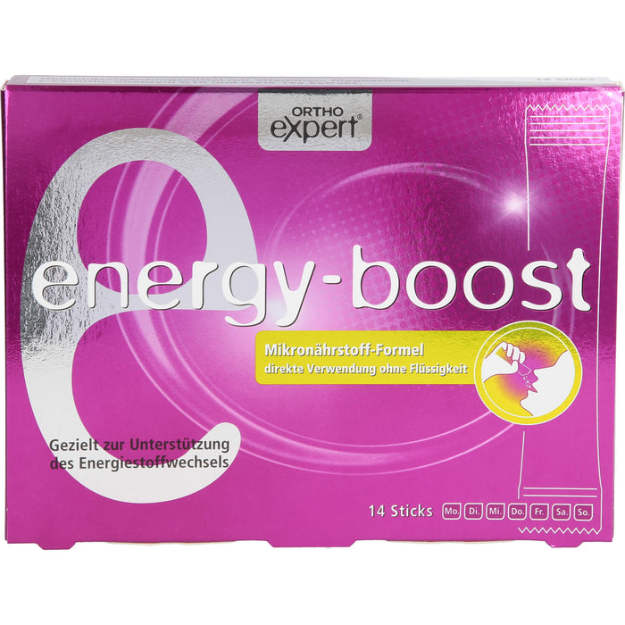 energy-boost Orthoexpert Direktgranulat, 14X3.8 g GRA