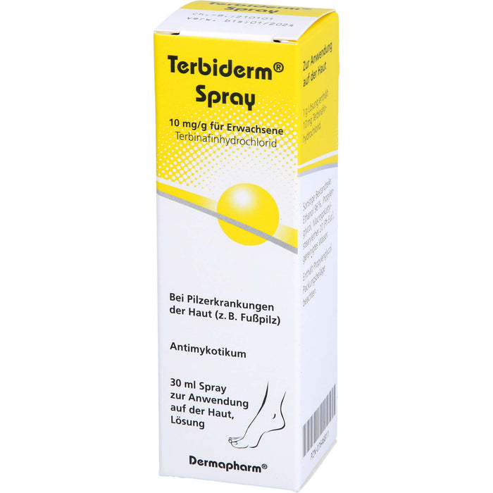 Terbiderm Spray, 10 mg/g für Erwachsene, 30 ml Lösung