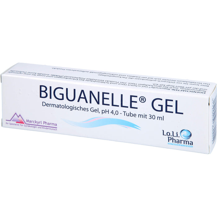 Biguanelle Gel schützt die Haut und die Schleimhaut während einer dermatologischen Infektion, 30 ml Gel