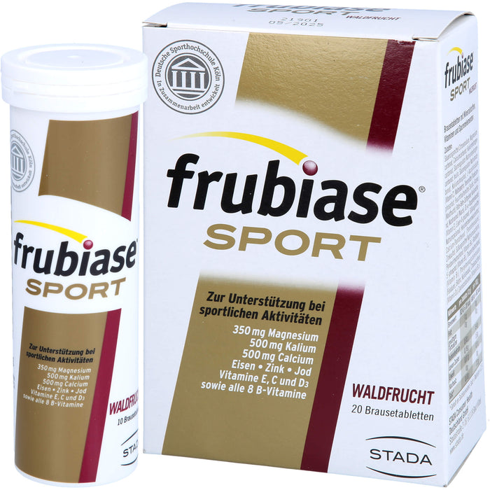 frubiase Sport Waldfrucht Brausetabletten, 20 pc Tablettes