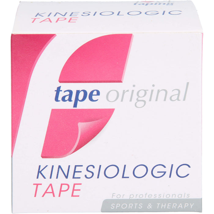 Kinesiologic Tape original pink 5 m x 5 cm, 1 pcs. dressing