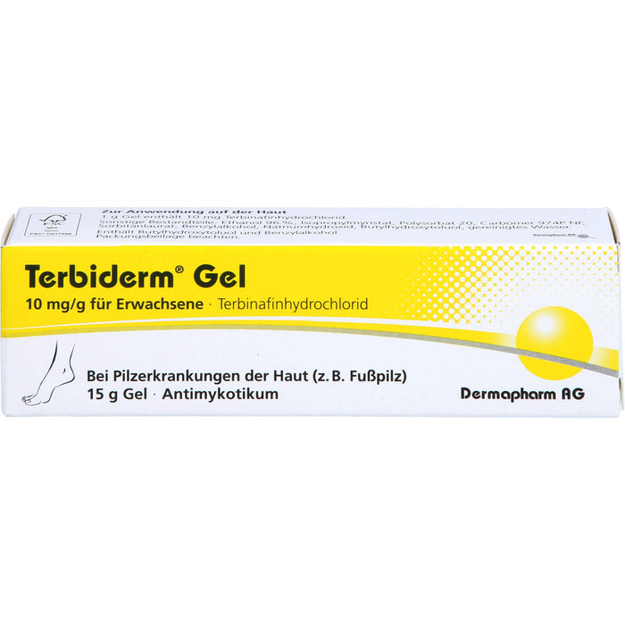 Terbiderm Gel, 10 mg/g für Erwachsene, 15 g Gel