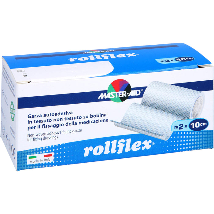 ROLLFLEX Pflaster-Fixiervlies 2mx10cm Master Aid, 1 St VLI