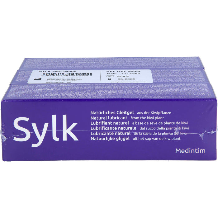 SYLK Natürliches Gleitmittel, 3X50 ml GEL