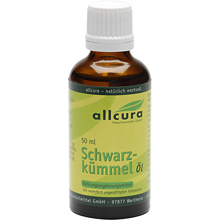 Allcura Schwarzkümmel Öl, 50 ml Oil