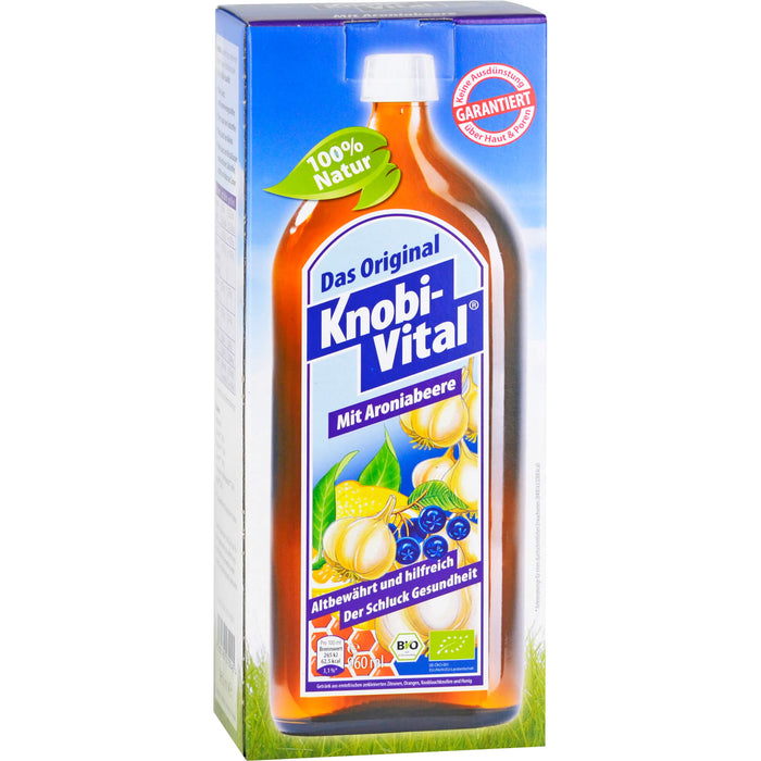 KnobiVital mit Aroniabeere Bio Lösung, 960 ml Solution