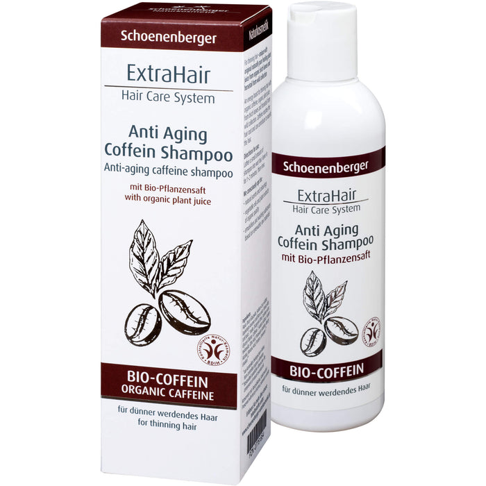 ExtraHair Hair Care Sys. Anti Aging Coffein Shamp., 200 ml SHA